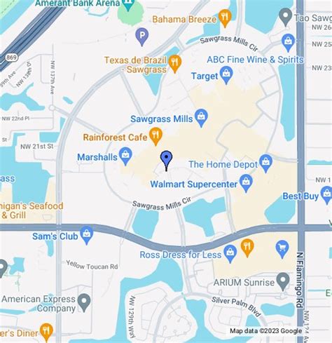 michael kors sawgrass map|Google Maps.